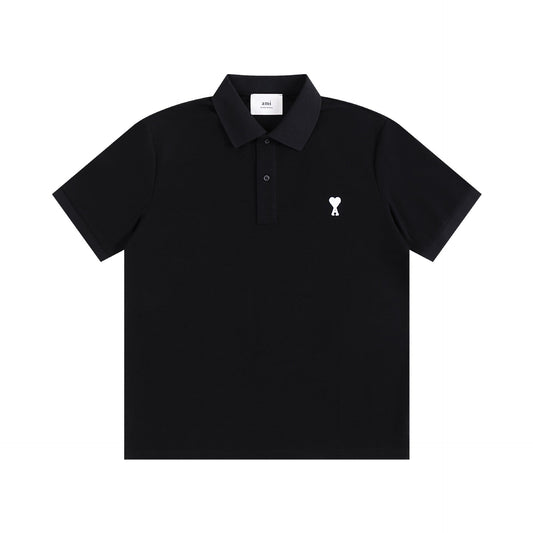 White-Heart Casual Polo Shirt