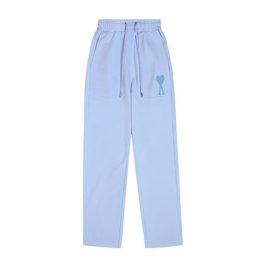 Casual Embroidered Sweatpants