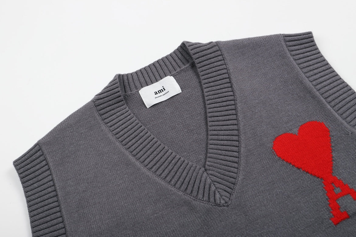 AMI PARIS Sweater Vest